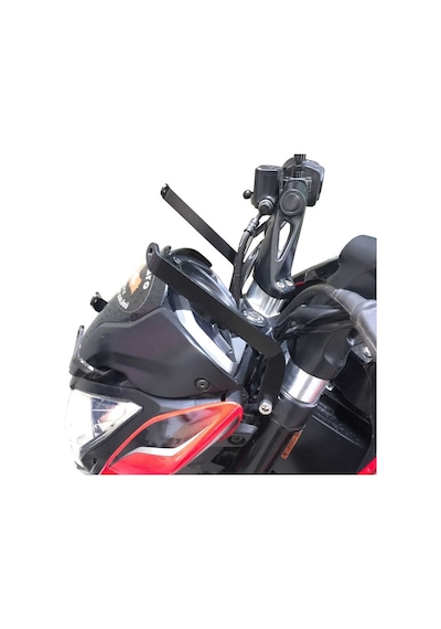 Gp Kompozit Bajaj Pulsar Ns 200 2011-2024 Uyumlu Uzun Tur Camı Şeffaf Std