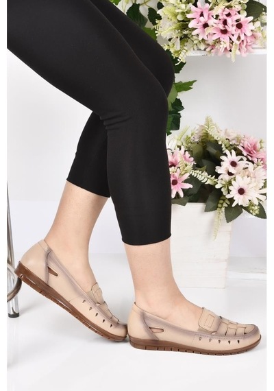 Polaris Scavia Orto Pedik Comfort Hakiki Deri Bayan Ayakkabı (486098443)