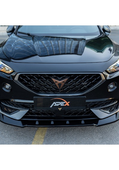 Cupra Formentor 2020-2024 Makyajsız Kasa Ön Tampon Eki Lip Piano Black