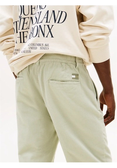 Tommy Hilfiger Tjm Isaac Lıght Cord, M1c Yeşil Erkek Pantolon