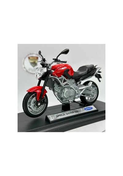 Aprilia Shiver 750 Maket Motor - 1:18 Welly Diecast Naked
