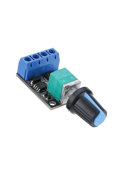 5v / 16v 10a Mini Dc Motor Sürücü Hız Kontrol Devresi 0-100% Pot Kontrollü Pwm Açma Kapama