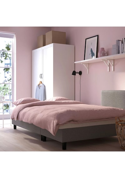 Ikea Gri Rahat Kanepe - Bazalı Yataklı Köşe Kanepe