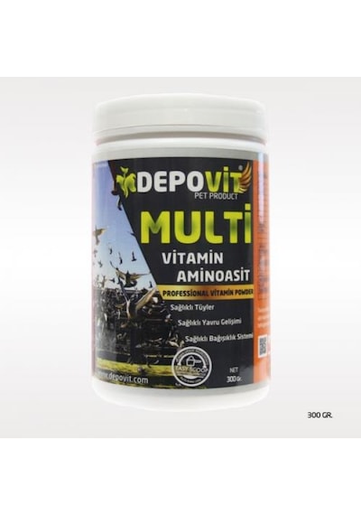 Depovit Multi Vitamin Mineral ve A.Asit Kombinasyonu 300 G