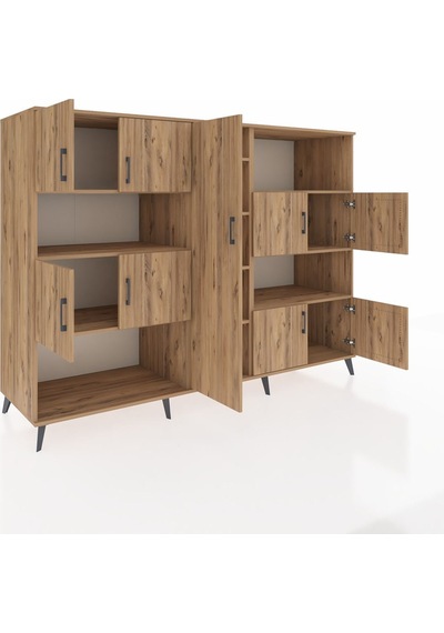 Kronos Dolap 10 Raflı 9 Kapaklı 220x59x163 Çam-çam Atlas Çam - Atlas Çam Kronos Dolap 10 Raflı 9 Kapaklı 220x59x163 Çam-çam Atlas Çam - Atlas Çam