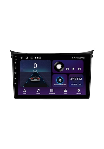 Hyundai İ30 - Araç Multimedya Ekran - 4gb 64gb - S - Black - 2012 - 2017 - 9 Inch - Myway