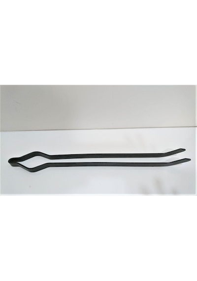 Demir Maşa - Mangal Soba Maşası - Şömine Maşası Ateş Maşası 3 Boy Orta 48 Cm