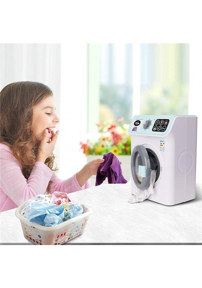 Hommy Sesli ve Işıklı Oyuncak Çamaşır Makinesi
