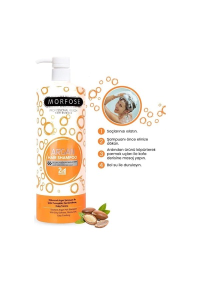 Northcity Argan Şampuan 1000 Ml - Boyalı Saçlar İçin