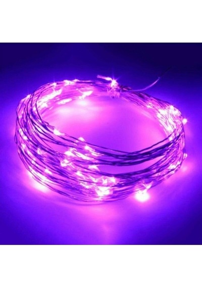 5 Metre Peri Led Işık Mavi Yüksek Kaliteli 3 Fonksiyonlu - Pembe