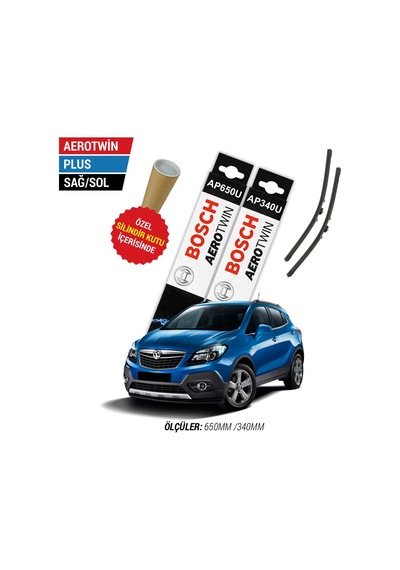 Bosch Aerotwin Plus Opel Mokka Silecek Takımı (2012-2017) Bosch Aerotwin Plus Opel Mokka Silecek Takımı (2012-2017)