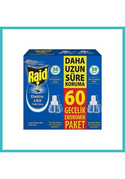Bezos 60 Gece Elektro Likit Yedek 1 Adet Dfnbez