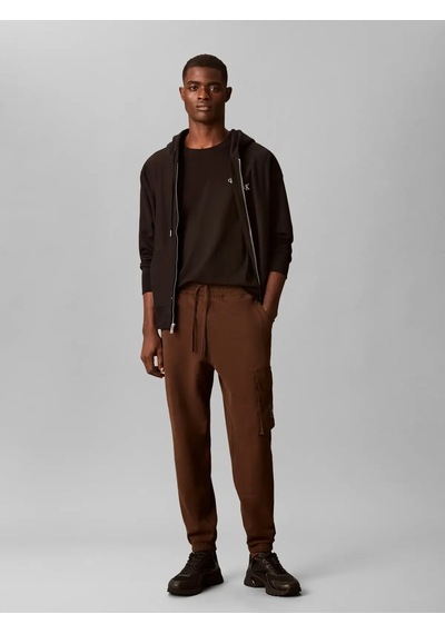 Calvin Klein Eu 350terry Badge Jo, Wfm Kahverengi Erkek Eşofman Altı