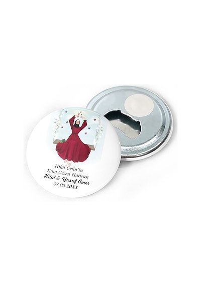 Yarendavetiyeotuz9 Metal Açacak Magnet Düğün - Nişan - Kına - Nikah - Söz (25 Adet) (517606596)