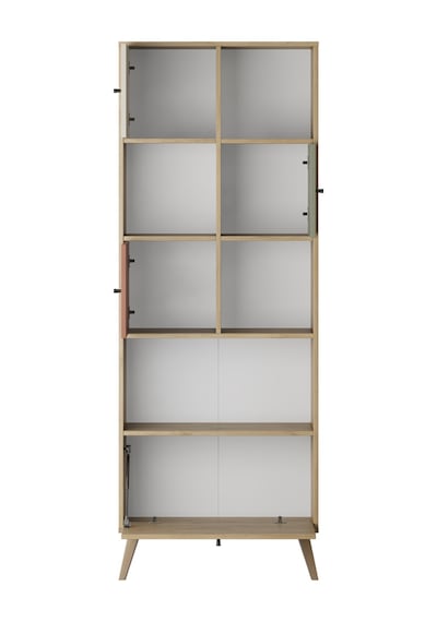 Terra Genç Odası 4 Kapaklı Kitaplık - Florida Meşe/karışık Renk 67x181x30 Cm Karışık Terra Genç Odası 4 Kapaklı Kitaplık - Florida Meşe/karışık Renk 67x181x30 Cm Karışık