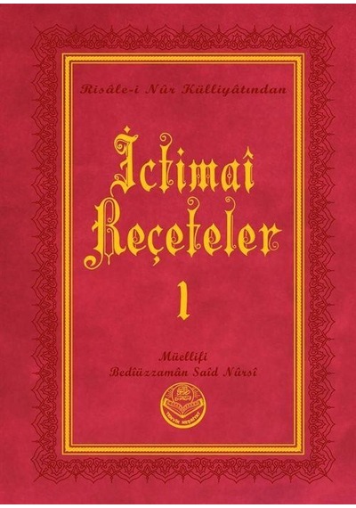 İctimai Reçeteler I Büyük Boy / Bediüzzaman Said Nursi