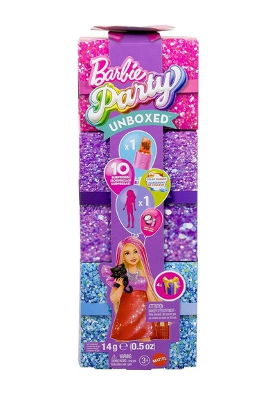 Jfy68 Barbie Party Unboxed Glam Party Serisi - Kırmızı Elbiseli