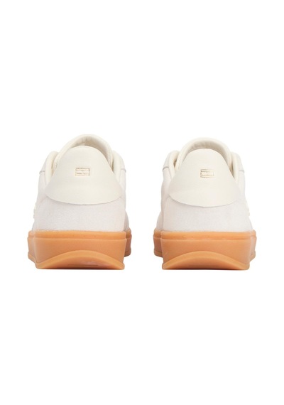 Tommy Hilfiger Th Heritage Kadın Beyaz Sneaker-9600 Ancient White
