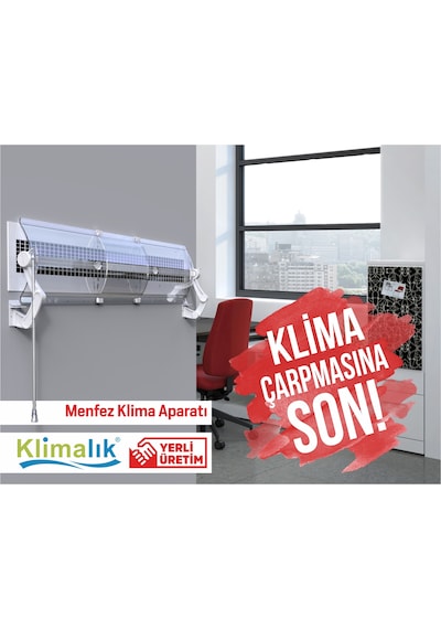 Klima Aparatı - Klima Hava Yönlendirici Menfez Klimalık Duvar