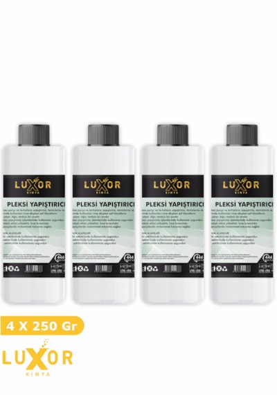 Luxor Kimya Pleksi Yapıştırıcı 4 x 400 Gr