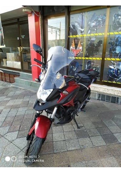 Zeus Motor 2012-2015 Honda Nc 750 X Uyumlu Uzun Ön Cam Açık Füme