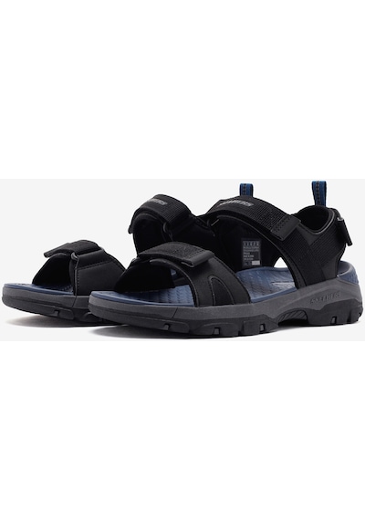 Skechers Tresmen - Ryer Erkek Siyah Sandalet 205112 Blk Siyah
