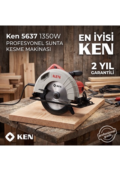 Ken 5637 Sunta Kesme 1350W 190 MM Daire Testere