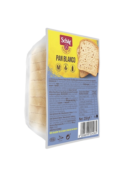 Schar Pan Blanco Glutensiz Ekmek 8 x 250 G
