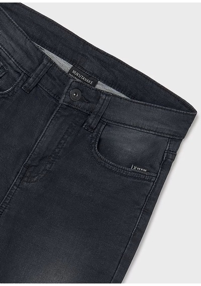Mayoral Erkek Çocuk Denim Pantolon 7570 Siyah