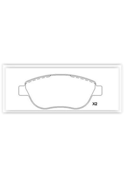 Hattat-hema 3031350 Ön Fren Balatası Doblo Restylıng Grande Punto 1.3d Multijet 95hp 45251-s6m-a10
