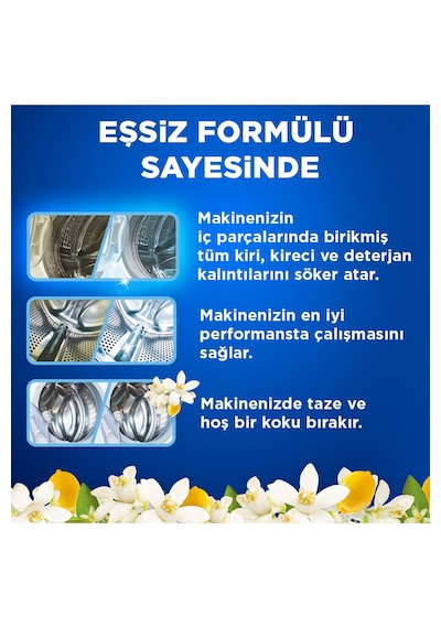 Marc Çamaşır Makinesi Temizleyici & Koruyucu Kireç Önleyici Limon Ferahlığı 2 x 500 ML