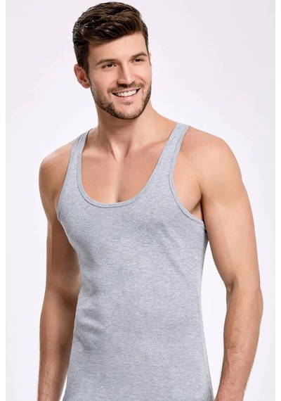 Gri Sporcu Erkek Atlet 5 Adet 001
