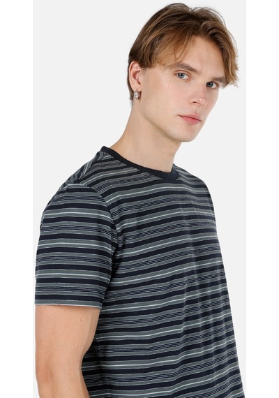 Colin's Colins Lacivertvert Erkek Tshirt K.Kol Cl1068162 Q1.V1 Nav Lacivert