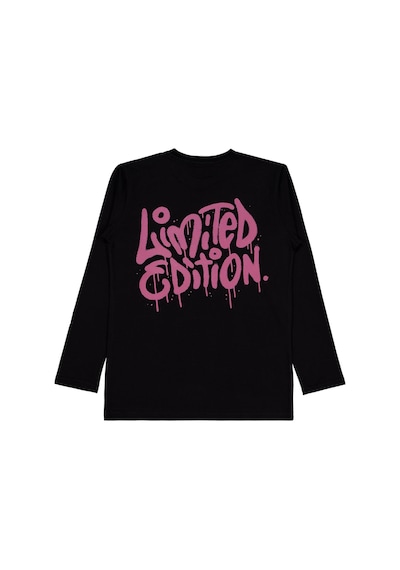 Civil Boys Limited Edition Baskılı 10-13 Yaş Sweatshirt - Siyah