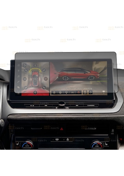 Nissan Qashqai Uyumlu 12.3" Navigasyon 9h Nano Mat Görünüm Ekran Koruyucu 2025-2026