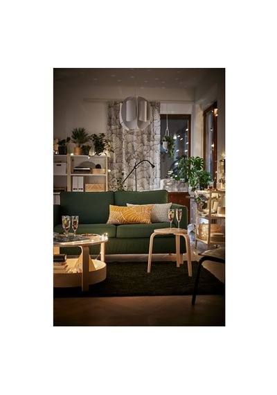 Ikea Kyrre Ahşap Tabure, Huş Çok Renkli