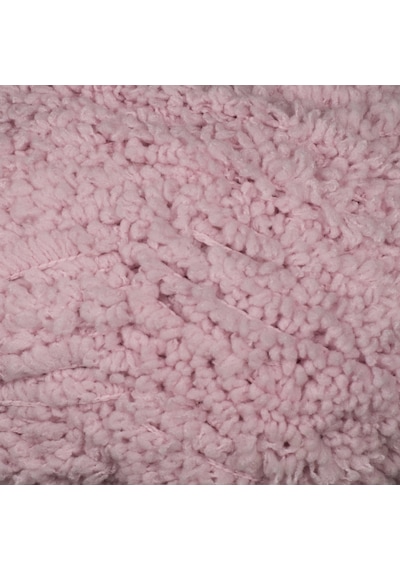 Happy Loopy Yarn - 100g / 100m %100 Polyester Buklet Örgü İpi - Açık Pembe