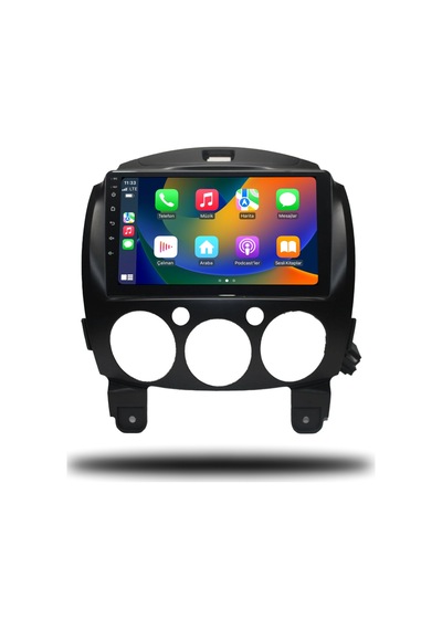 Avaydel Mazda 2 Android Carplay Multimedya 2009-2013 8GB RAM + 128GB Hafıza + 4 Çekirdek