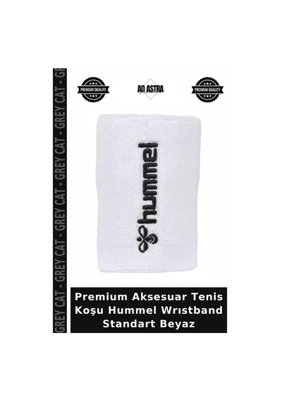 Premium Aksesuar Tenis Koşu Hummel Wrıstband Standart Beyaz