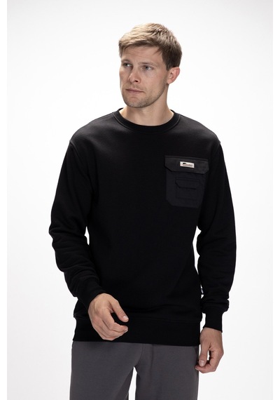 Bad Bear Rise Si Yah Crewneck Erkek Sweatshirt Siyah