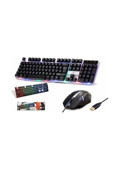 Pl-357 Işıklı Oyuncu Klavyesi