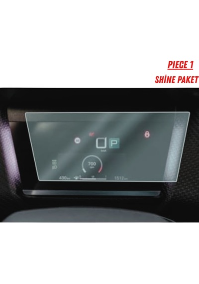Citroen C4x Shine Paket Uyumlu Hayalet Ekran Ve Multimedya Nano Ekran Koruyucu