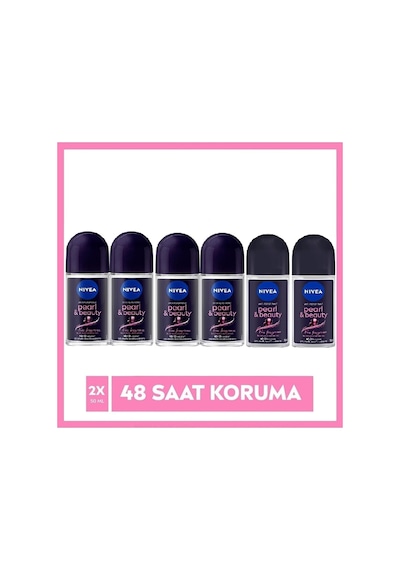 Kadın Deodorant Pearl & Beauty Roll On 50 Ml X 6 Adet