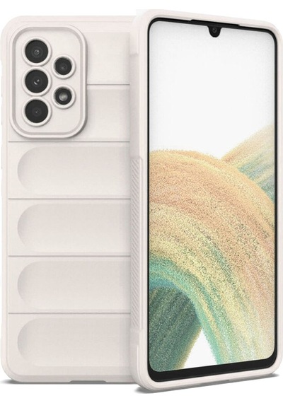 Samsung Galaxy Uyumlu A33 5g Kılıf Optimum Lens Çerçeveli Silikon Kapak