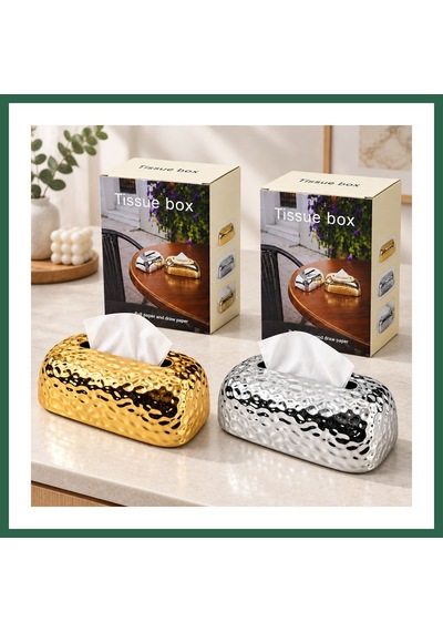 Bezos Oval Plastik Dekoratif Peçetelik Bzs01 Çok Renkli