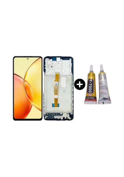 Vivo Y36 Uyumlu Çıtalı Servis Lcd Ekran Dokunmatik + B7000