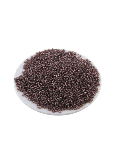 08 Kum Koyu Kahve Boncuk 3 Mm 100 Gr 6000 Adet