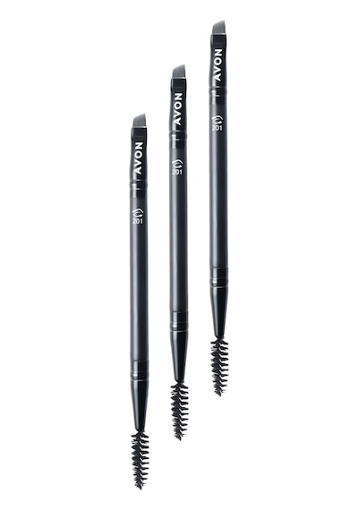 Avon Çift Taraflı Kaş Fırçası Üçlü Set