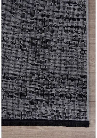 Gri Şönil Kilim Makinede Yıkanabilir Kaymaz Taban Halı Yolluk Gri