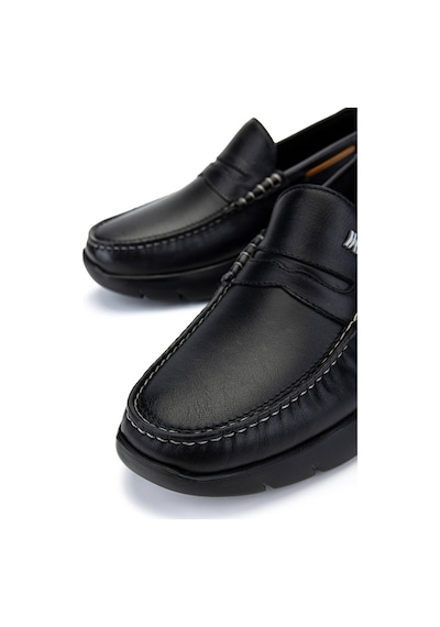 Callaghan Erkek Hakiki Deri Siyah Casual Ayakkabı 618 47501 Erk Ayk Y22 Negro Siyah